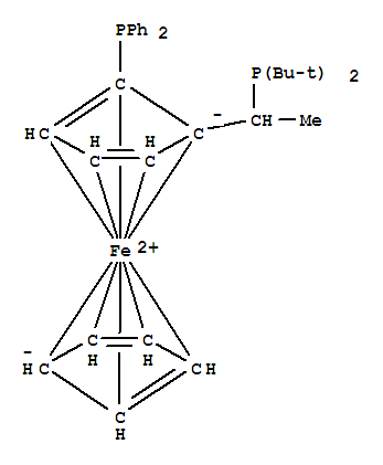 Ferrocene,1-[(1R)-1-[bis(1,1-dimethylethyl)phosphino]ethyl]-2-(diphenylphosphino)-, (2R)-