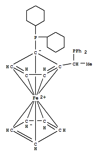 (s)-(+)-1-[(r)-2-(二环己基膦)二茂铁基乙基]二苯基膦