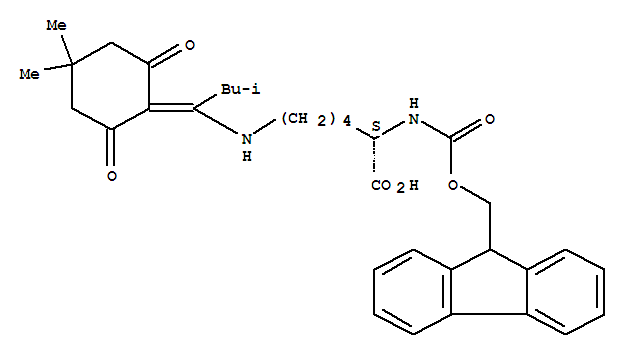 (2S)-6-[[1-(4,4-dimethyl-2,6-dioxocyclohexylidene)-3-methylbutyl]amino]-2-(9H-fluoren-9-ylmethoxycarbonylamino)hexanoic acid