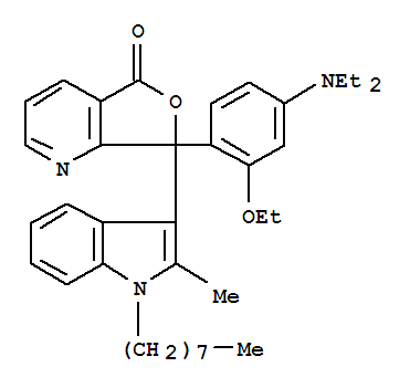 7-[4-(diethylamino)-2-ethoxyphenyl]-7-(2-methyl-1-octyl-1H-indol-3-yl)