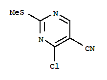 4-chloro-2-methylsulfanylpyrimidine-5-carbonitrile