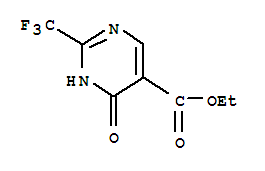 6-氧-2-(三氟甲基)-1,6-二氢嘧啶-5-甲酸乙酯
4-羟基-2-(三氟甲基)嘧啶-5-甲酸乙酯