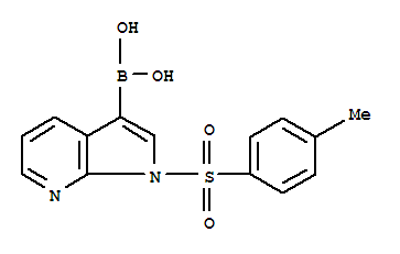 1-甲苯磺酰基-1H-吡咯并[2,3-B]吡啶-3-基硼酸  882562-39-2  95+%  250mg