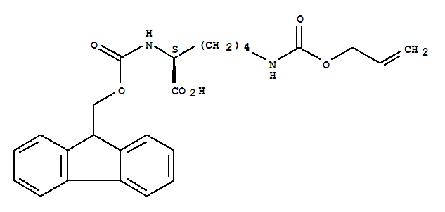 (2S)-2-(9H-fluoren-9-ylmethoxycarbonylamino)-6-(prop-2-enoxycarbonylamino)hexanoic acid