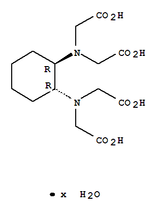 Glycine,N,N'-trans-1,2-cyclohexanediylbis[N-(carboxymethyl)-, hydrate (9CI)