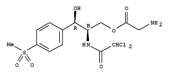 Glycine,(2R,3R)-2-[(2,2-dichloroacetyl)amino]-3-hydroxy-3-[4-(methylsulfonyl)phenyl]propylester