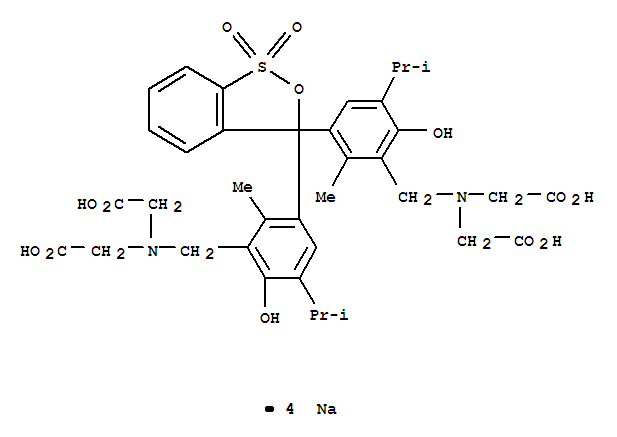Methylthymol blue complexone