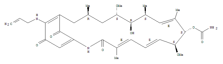 Geldanamycin,17-demethoxy-17-(2-propenylamino)-