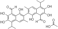 Gossypol acetic acid