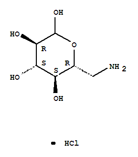 Glucopyranose,6-amino-6-deoxy-, hydrochloride, D- (6CI,8CI)
