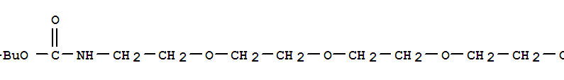 5,8,11-Trioxa-2-azatridecanoicacid, 13-hydroxy-, 1,1-dimethylethyl ester