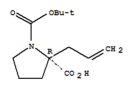 (2R)-1-[(2-methylpropan-2-yl)oxycarbonyl]-2-prop-2-enylpyrrolidine-2-carboxylic acid