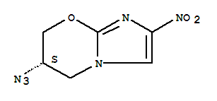 5H-IMIDAZO[2,1-B][1,3]OXAZINE, 6-AZIDO-6,7-DIHYDRO-2-NITRO-, (6S)-