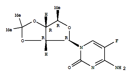 5'-Deoxy-5-fluoro-2',3'-O-isopropylidene-D-cytidine