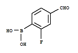 2-氟-4-甲酰基苯硼酸