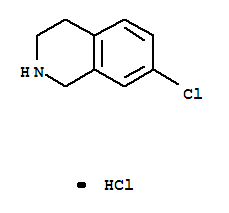 Isoquinoline,7-chloro-1,2,3,4-tetrahydro-, hydrochloride (1:1)