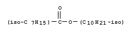 Isooctanoic acid,isodecyl ester (9CI)