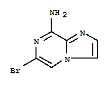 Imidazo[1,2-a]pyrazin-8-amine,6-bromo-