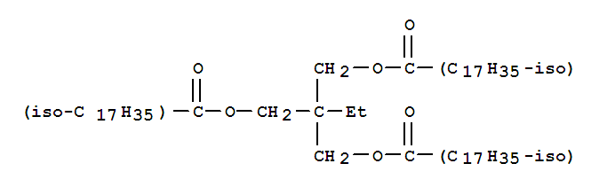 Isooctadecanoicacid, 1,1'-[2-ethyl-2-[[(1-oxoisooctadecyl)oxy]methyl]-1,3-propanediyl] ester