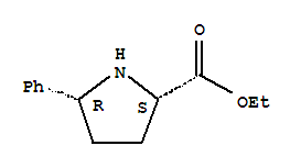 L-Proline, 5-Phenyl-, Ethyl Ester, (5r)-