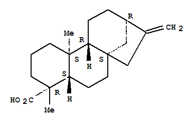 Kaur-16-en-18-oic acid,(4a)-