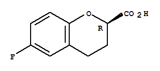 (2R)-6-fluoro-3,4-dihydro-2H-chromene-2-carboxylic acid