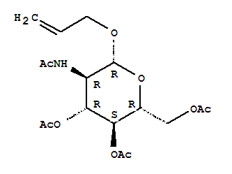 b-D-Glucopyranoside, 2-propen-1-yl2-(acetylamino)-2-deoxy-, 3,4,6-triacetate