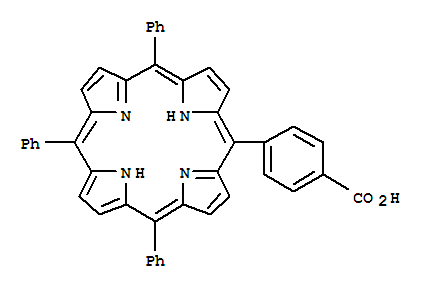 4-(10,15,20-triphenyl-21H,23H-porphin-5-yl)-Benzoic acid
