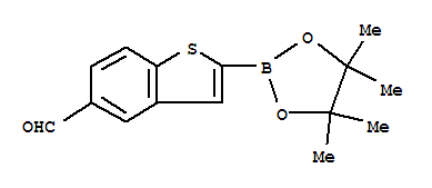 Benzo[b]thiophene-5-carboxaldehyde,2-(4,4,5,5-tetramethyl-1,3,2-dioxaborolan-2-yl)-  