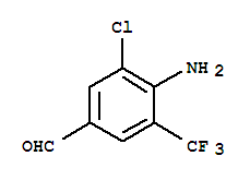4-Amino-3-chloro-5-(trifluoromethyl)benzaldehyde