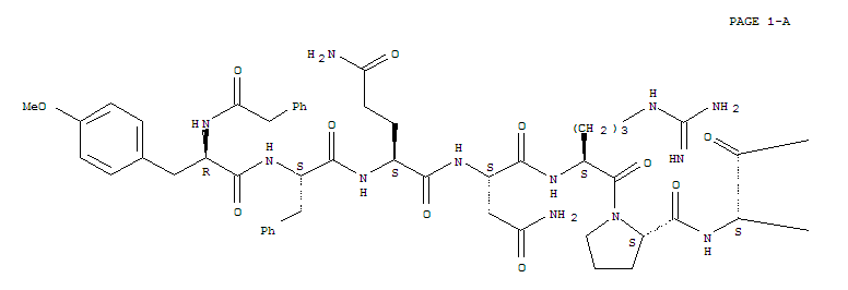 PHENYLAC-D-TYR(ME)-PHE-GLN-ASN-ARG-PRO-ARG-LYS-NH2