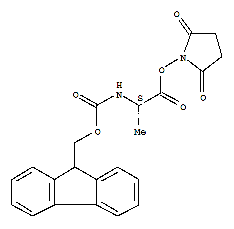 (2,5-dioxopyrrolidin-1-yl) (2S)-2-(9H-fluoren-9-ylmethoxycarbonylamino)propanoate
