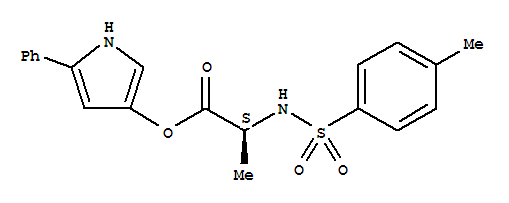(S)-2-(4-Methylphenylsulfonamido)-N-(5-phenyl-1H-pyrrol-3-yl)propanamide