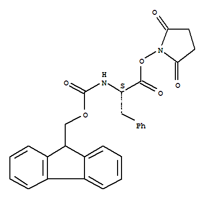 (2,5-dioxopyrrolidin-1-yl) (2S)-2-(9H-fluoren-9-ylmethoxycarbonylamino)-3-phenylpropanoate