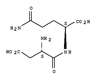 (2S)-5-amino-2-[[(2S)-2-amino-3-carboxypropanoyl]amino]-5-oxopentanoic acid