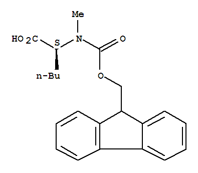 (2S)-2-[9H-fluoren-9-ylmethoxycarbonyl(methyl)amino]hexanoic acid