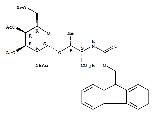 N-Fmoc-O-[3,4,6-tri-O-acetyl-2-(acetylamino)-2-deoxy--D-galactopyranosyl]-L-threonine