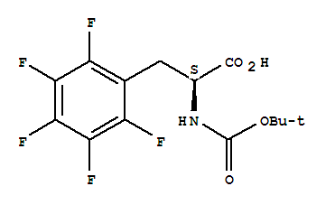 L-Phenylalanine,N-[(1,1-dimethylethoxy)carbonyl]-2,3,4,5,6-pentafluoro-