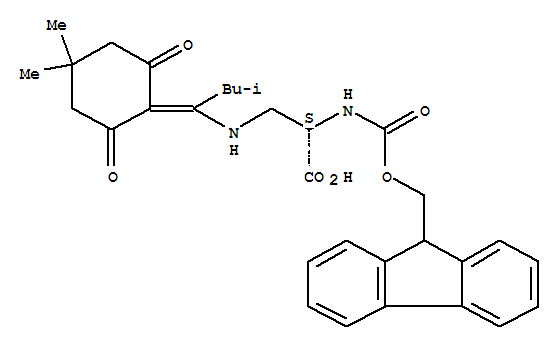 L-Alanine,3-[[1-(4,4-dimethyl-2,6-dioxocyclohexylidene)-3-methylbutyl]amino]-N-[(9H-fluoren-9-ylmethoxy)carbonyl]-