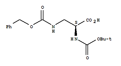 N-cyclohexylcyclohexanamine;(2S)-2-[(2-methylpropan-2-yl)oxycarbonylamino]-3-(phenylmethoxycarbonylamino)propanoic acid