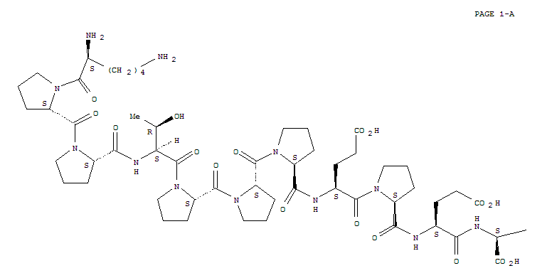 L-Threonine,L-lysyl-L-prolyl-L-prolyl-L-threonyl-L-prolyl-L-prolyl-L-prolyl-L-a-glutamyl-L-prolyl-L-a-glutamyl-