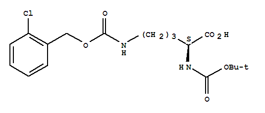 L-Ornithine,N5-[[(2-chlorophenyl)methoxy]carbonyl]-N2-[(1,1-dimethylethoxy)carbonyl]-