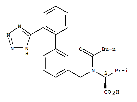 L-Valine,N-(1-oxopentyl)-N-[[2'-(1H-tetrazol-5-yl)[1,1'-biphenyl]-3-yl]methyl]- (9CI)