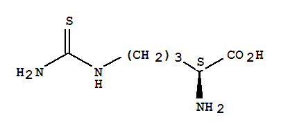 L-Ornithine,N5-(aminothioxomethyl)-