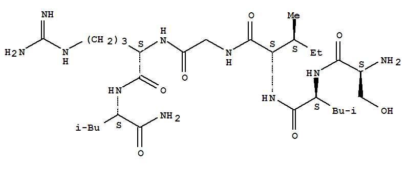 L-Leucinamide,L-seryl-L-leucyl-L-isoleucylglycyl-L-arginyl-