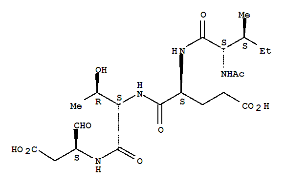 Acetyl-isoleucyl-glutamyl-threonyl-aspartal