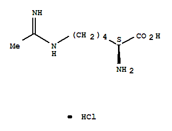 L-Lysine,N6-(1-iminoethyl)-, hydrochloride (1:1)