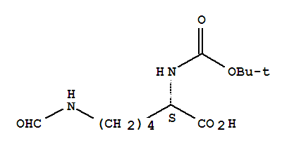 L-Lysine,N2-[(1,1-dimethylethoxy)carbonyl]-N6-formyl-