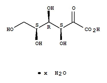 L-xylo-2-Hexulosonicacid, hydrate (9CI)