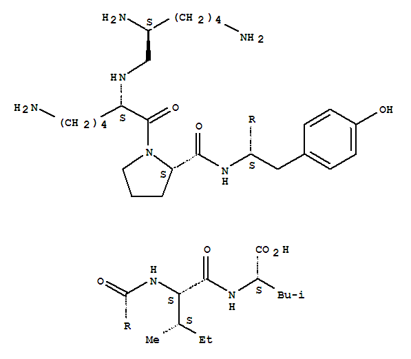 L-Leucine,N2-[(2S)-2,6-diaminohexyl]-L-lysyl-L-prolyl-L-tyrosyl-L-isoleucyl-